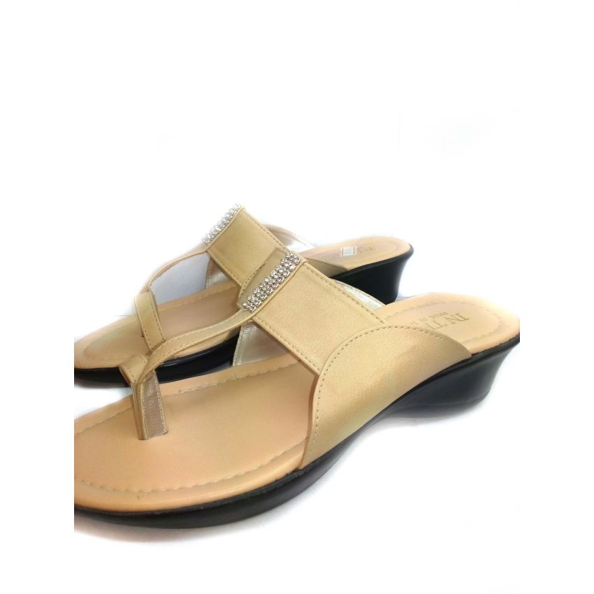 Summer Cream Color Open Sandles